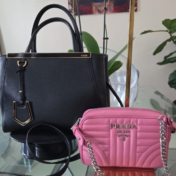 Fendi Handbags - Fendi Black Satchel Bag